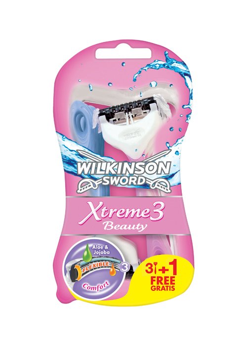 Wilkinson borotva Xtreme3 Beauty 3+1 (r�zsasz�n)
